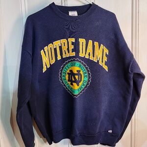 Vintage 90s Notre Dame Sweatshirt (Men’s Size XL)